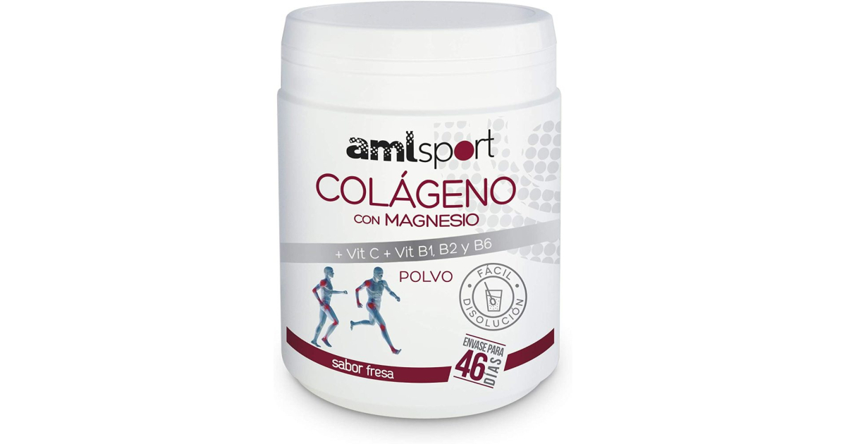 Food Supplement Amlsport Colágeno Con Magnesio C Collagen Magnesium Vitamin C main image 0